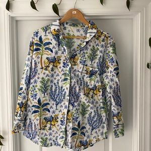 Printfresh long sleeve pajamas and matching pants set